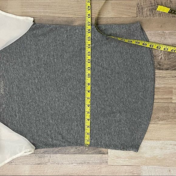American Eagle | Festival Tee in Grey and White - Picture 7 of 8